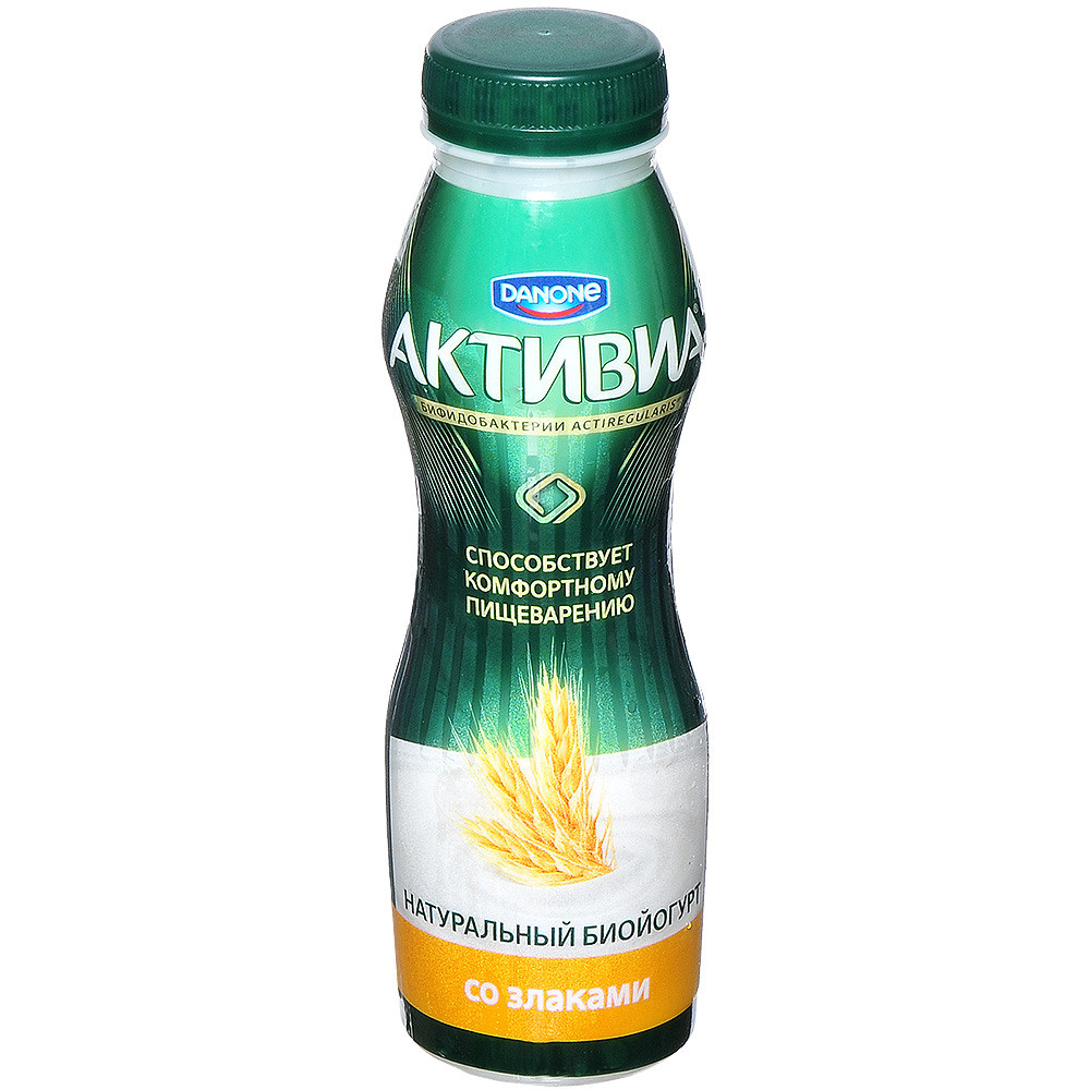 Съёмка питьевого йогурта.