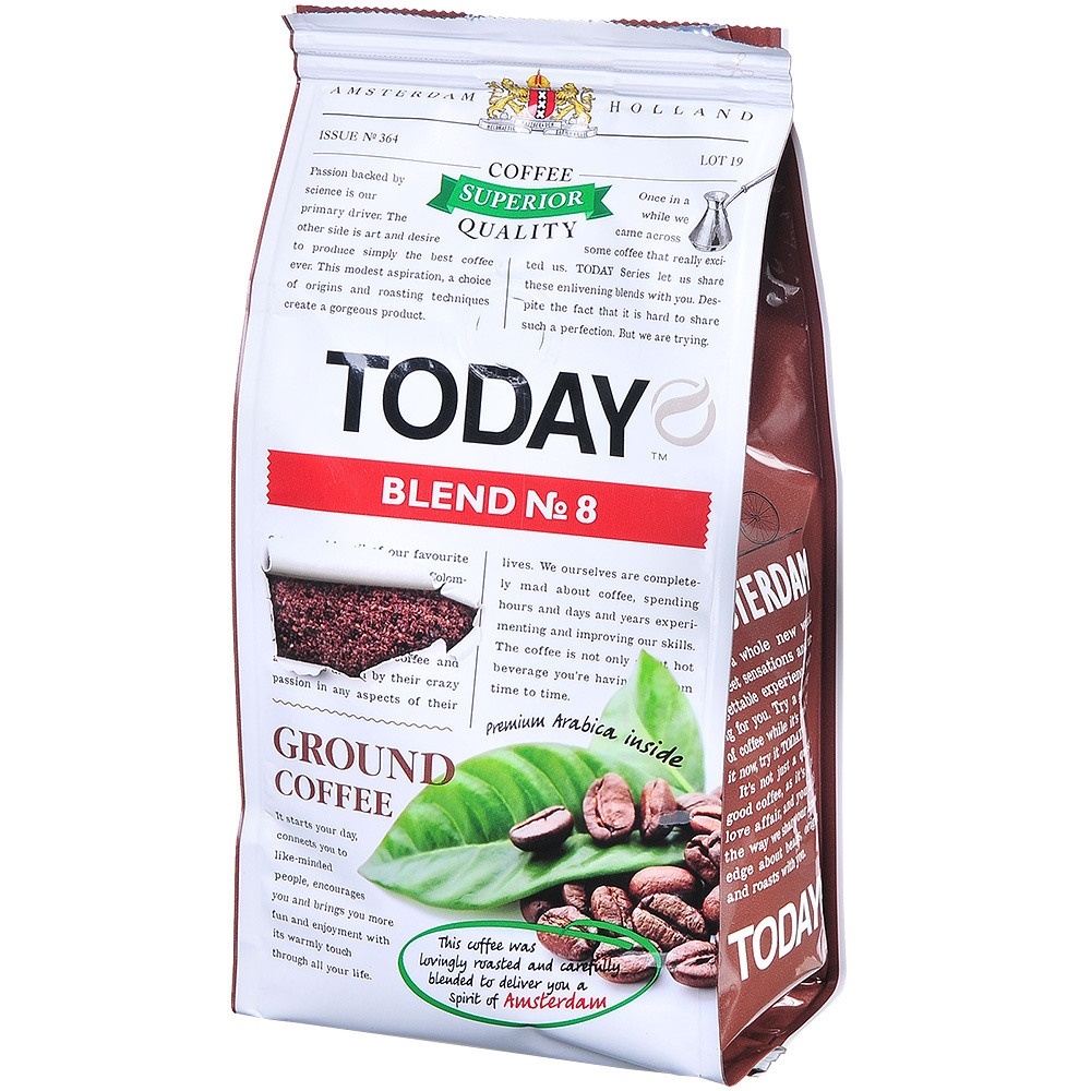 Съёмка кофе для инфографики.