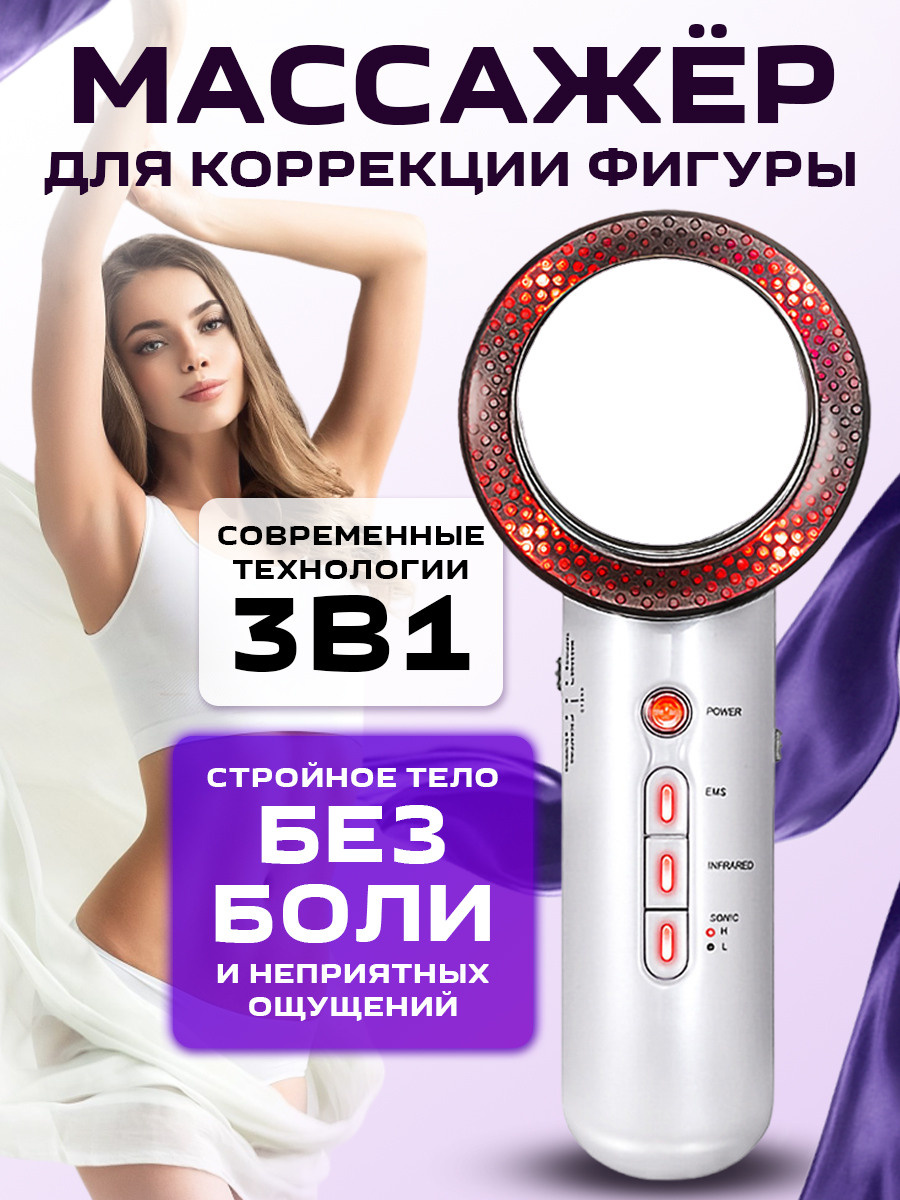 Пример инфографики на массажер