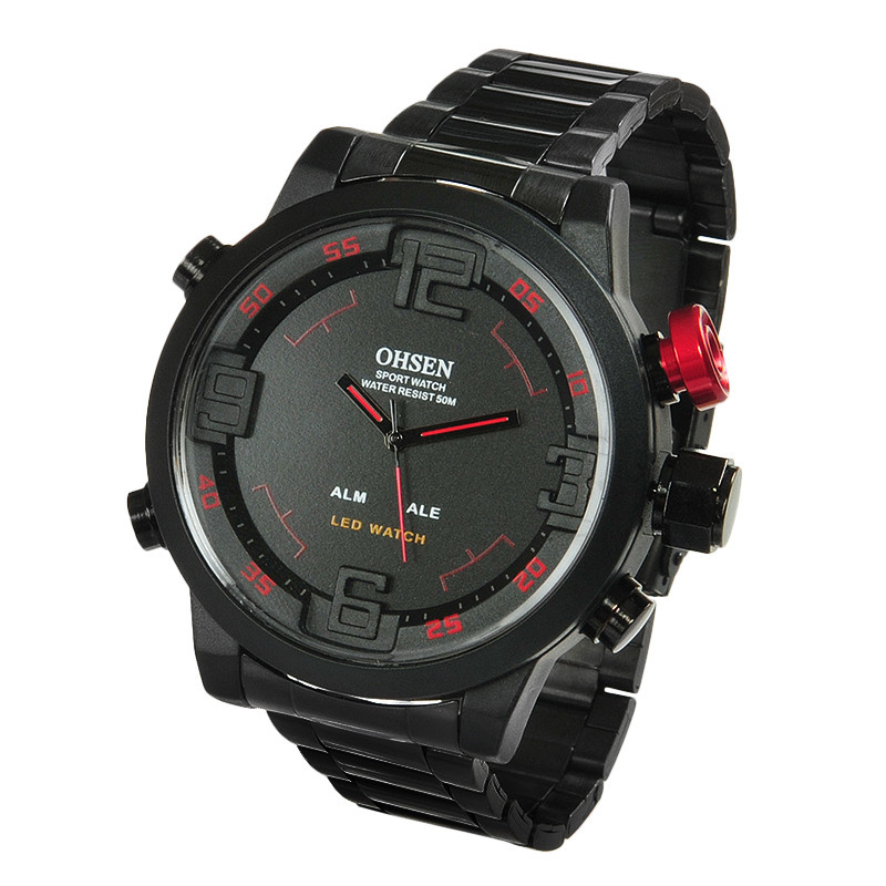 Черные наручные часы