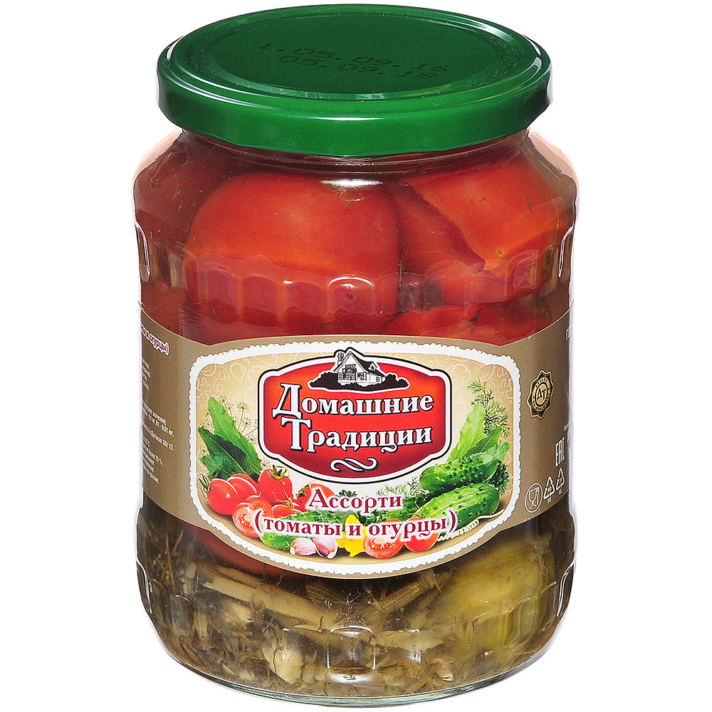 съёмка консервированных овощей для каталога