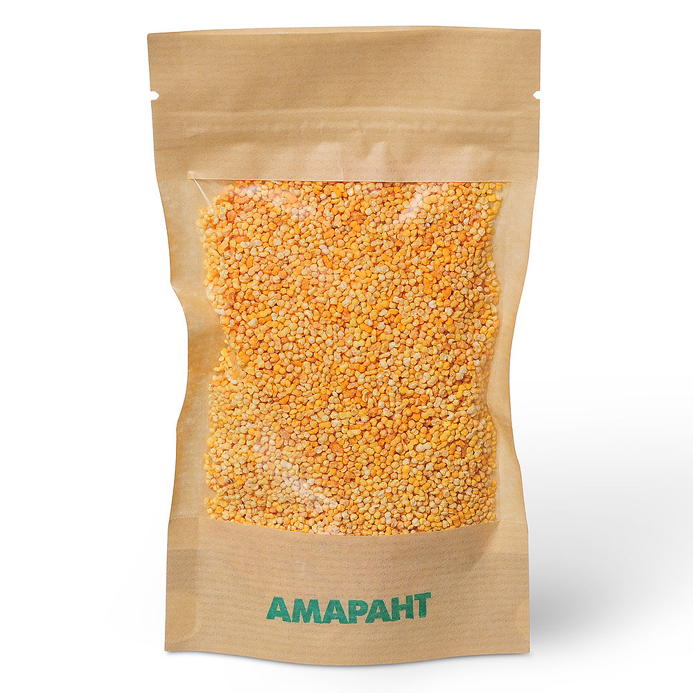 прозрачная упаковка с чечевицей