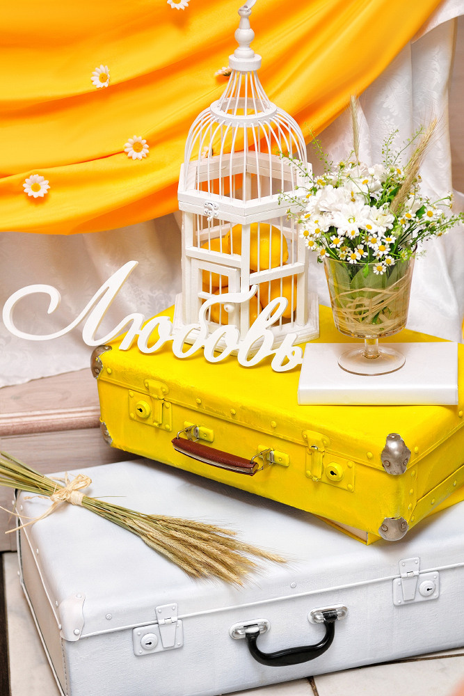 Съёмка оформления свадьбы