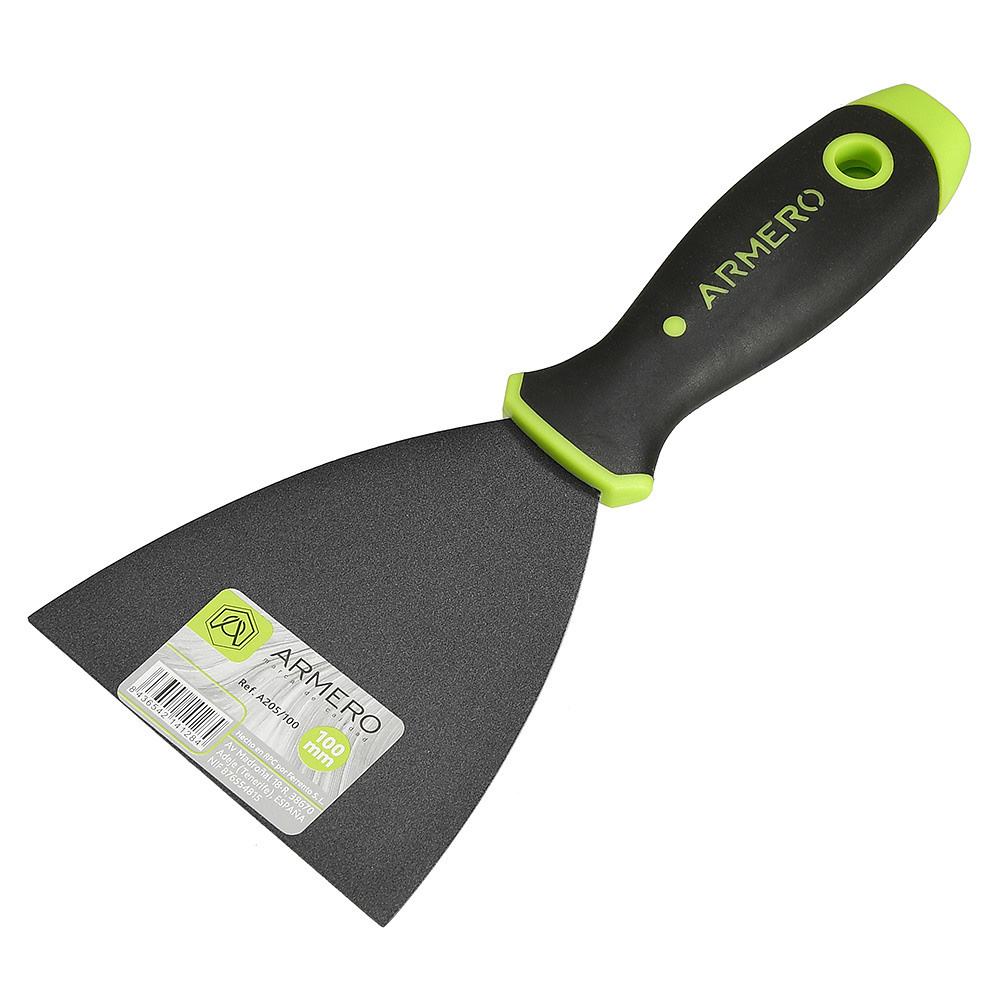 Матовый шпатель с резиновой ручкой