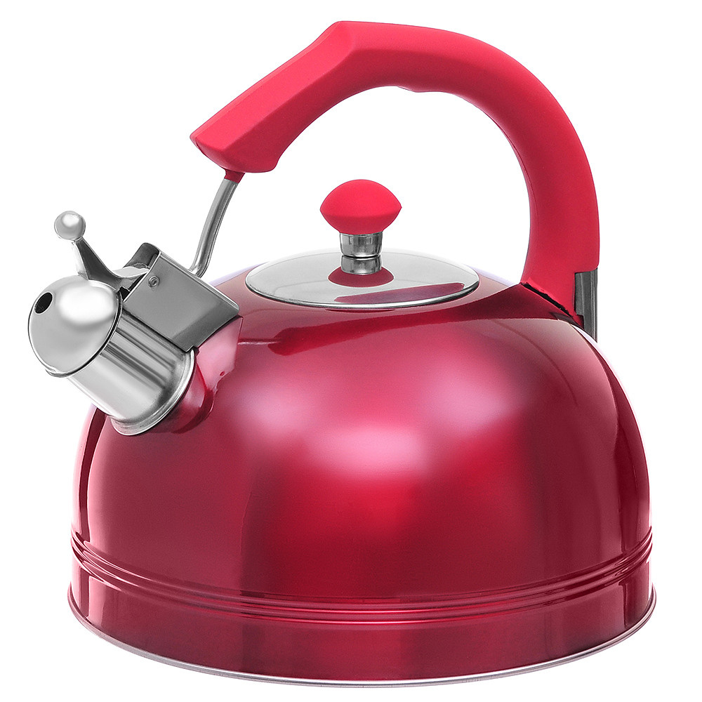 красный чайник со свистком