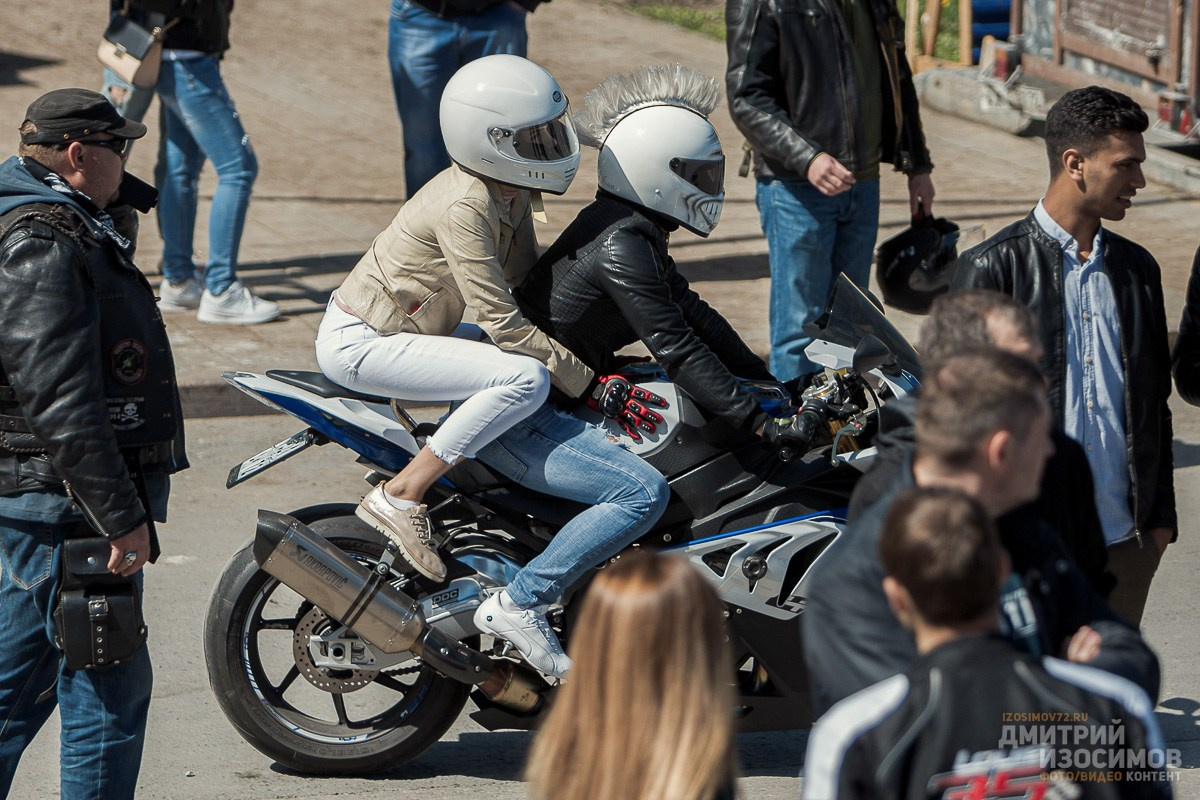 Слёт байкеров