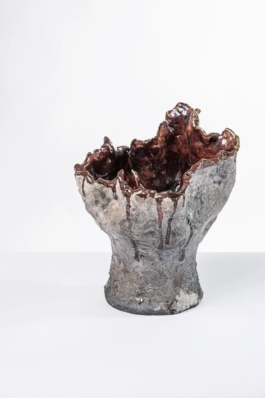 Ваза «Огонь внутри». Арт-керамика Катерины Жизневской