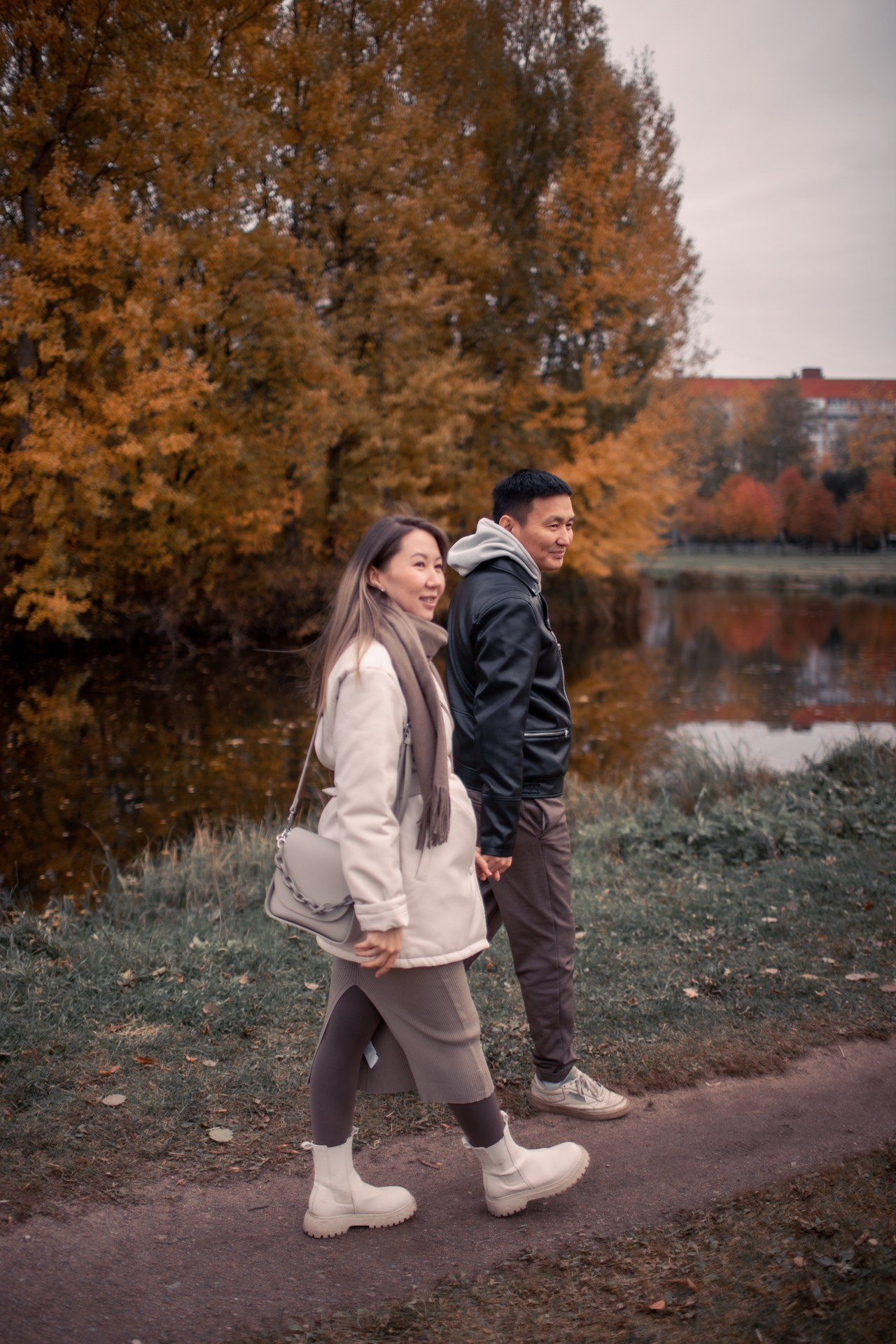 Осенняя прогулка. Семейный фотограф в Санкт-Петербурге Миронова Ксения