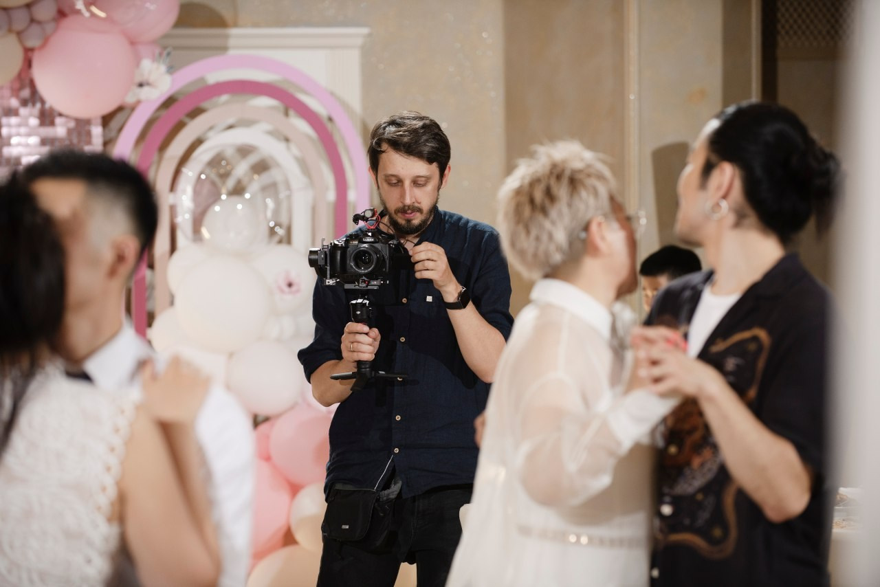 Backstage. Профессиональная видеосъёмка Асянди в Москве и Московской области