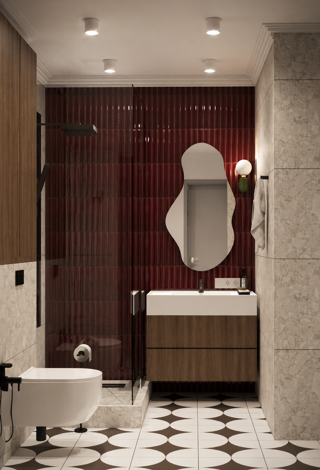 Project mini MIR 41 m². Дизайнер интерьера