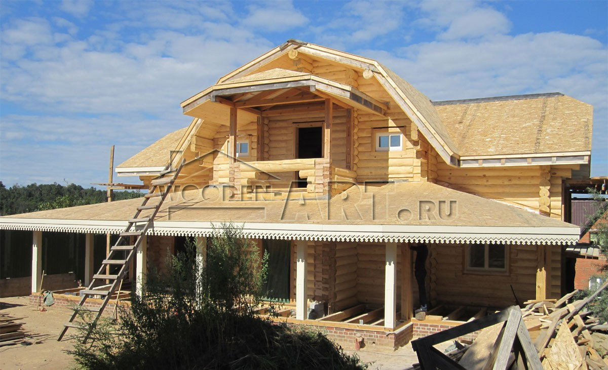 «Алиса» 259 кв. м. Проекты деревянных домов