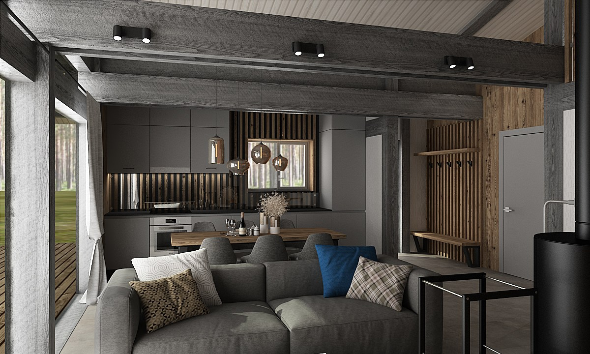 Баня в Лосево. Дизайнер в Санкт-Петербурге Дмитрий Цыбулько