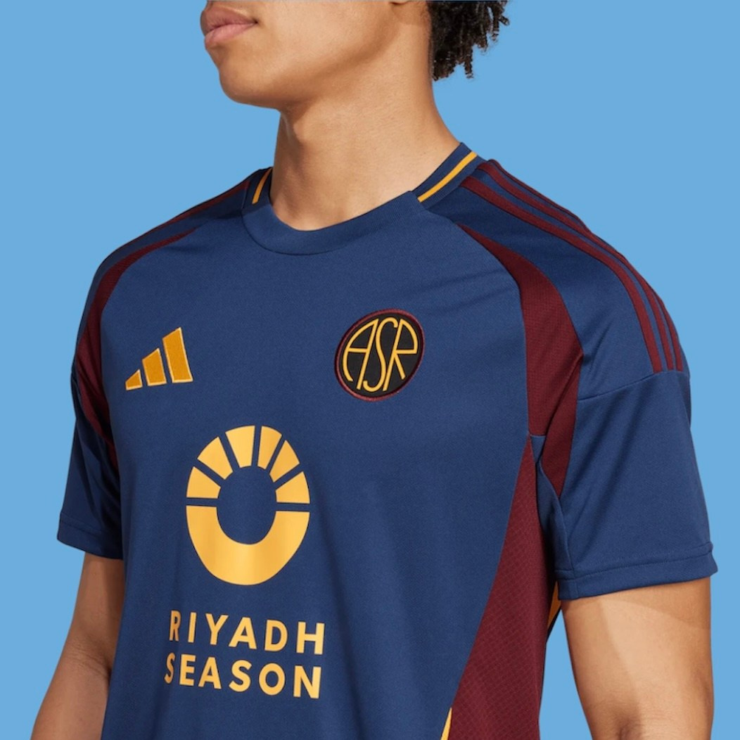 Третья футболка Roma 2024-2025. Футбольный магазин — ssw_magazin