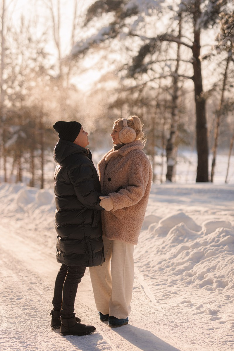 Гендер пати зимой. Свадебный и семейный фотограф Наталья Штык