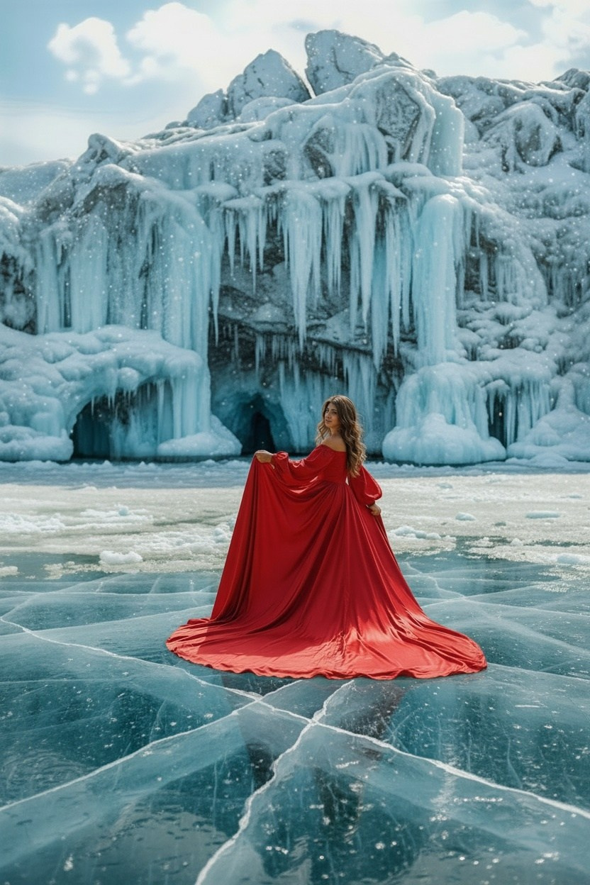 Платье в аренду на фотосессию на Байкал. Туры на Байкал с фотографом под ключ. Фотосессии на Ольхоне