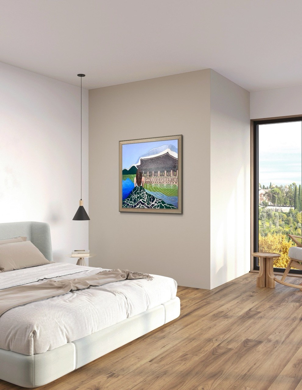 Серия «Волшебница Изумрудного Востока». Картины пейзаж