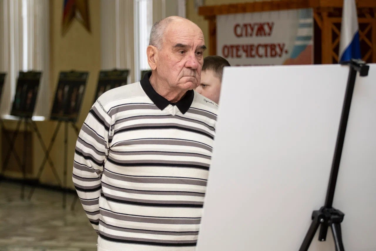 Выставка «Папа, я тебя жду!», открытие в г. Аксай. Фотограф Наталия Шляпина в Ростове-на-Дону