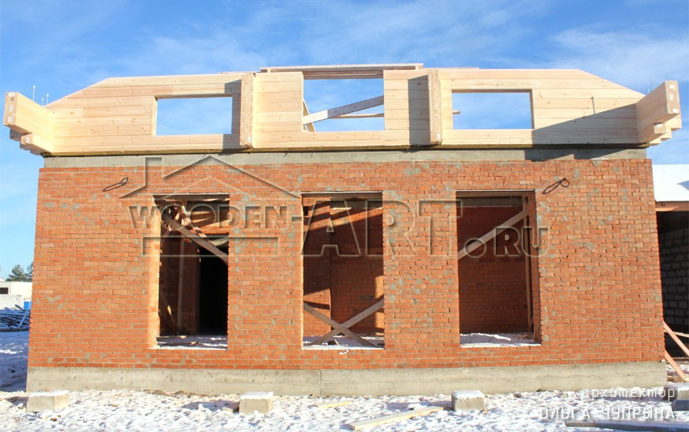 «Каменка» 366 кв. м. Проекты деревянных домов