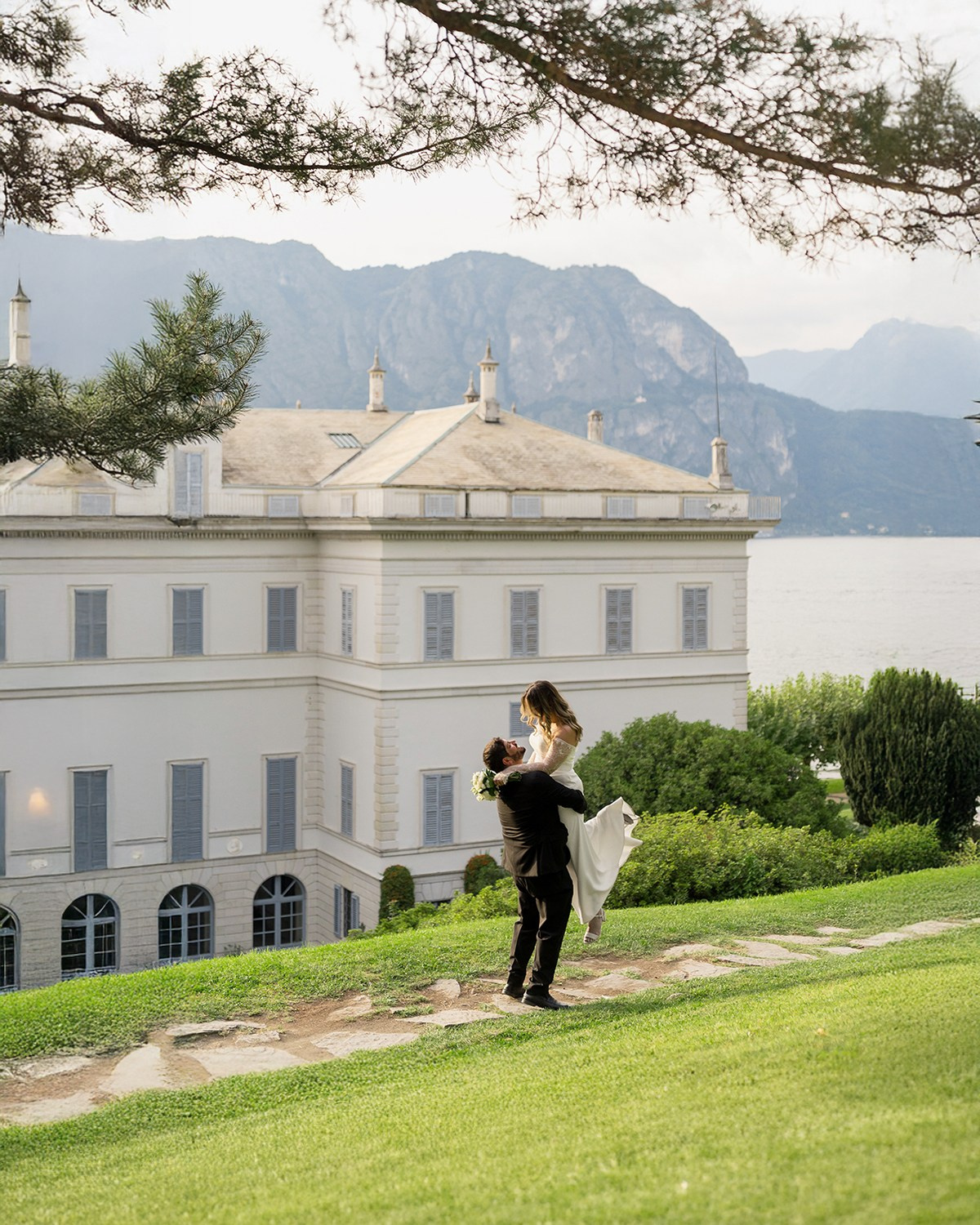 Dana & Husband. Maria Anistratova | Destination Photographer, Videographer & Drone Pilot — Lake Como