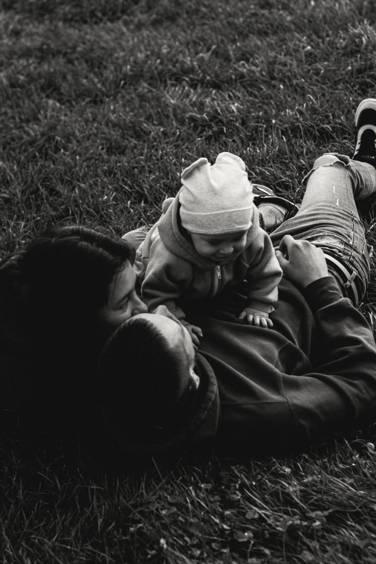 Анечка с папой и мамой. Семейный фотограф Полина Легачева