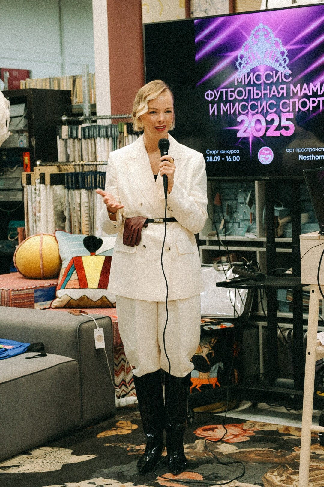 Миссис футбольная мама. Фотограф Нижний Новгород