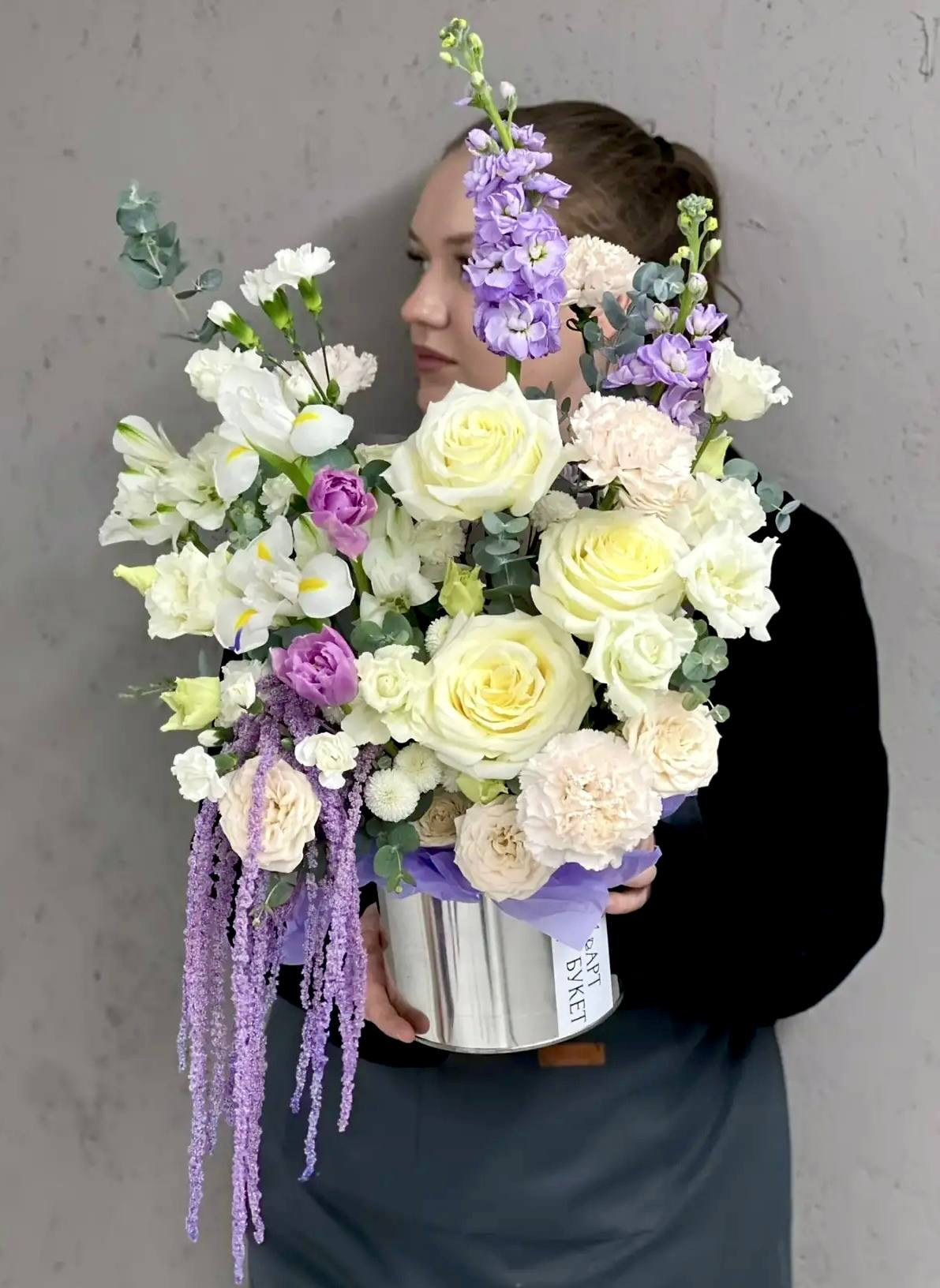 Сиреневая. Арт Букет- цветочный дом в Челябинске и Ревде