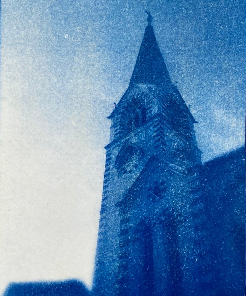 CYANOTYPE. ANNA — PHOTOGRAPHER