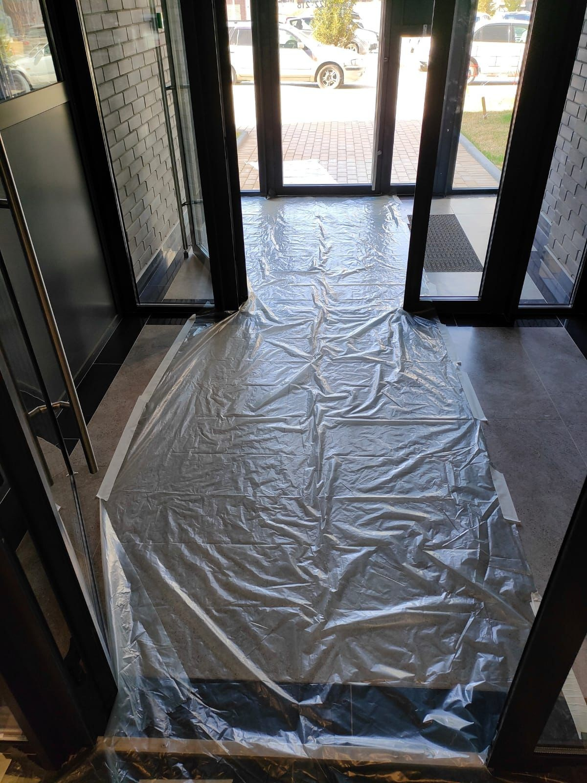 Укрывные работы. Мамонт