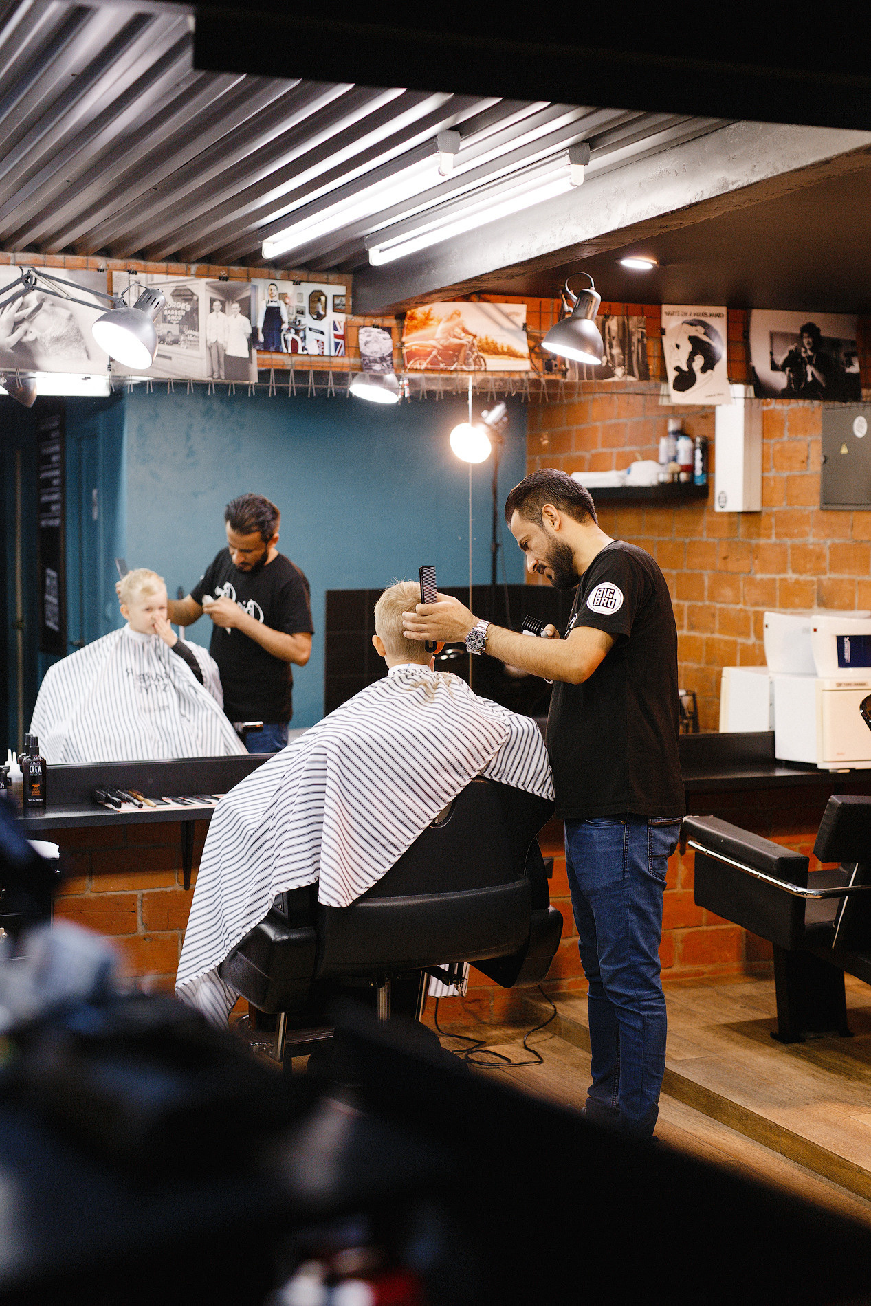 Создание контента для барбершопа Big Bro. Фотограф Дмитрий Молчанов | Фотограф Пермь | Фотограф