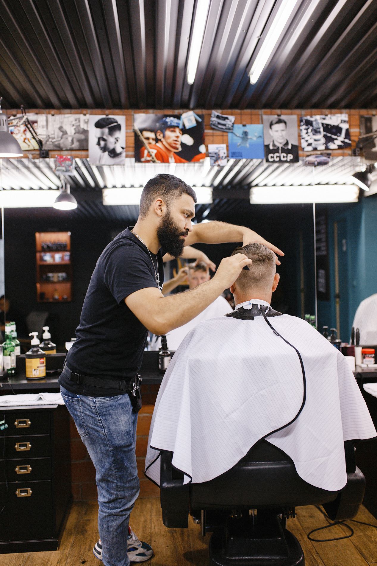 Создание контента для барбершопа Big Bro. Фотограф Дмитрий Молчанов | Фотограф Пермь | Фотограф