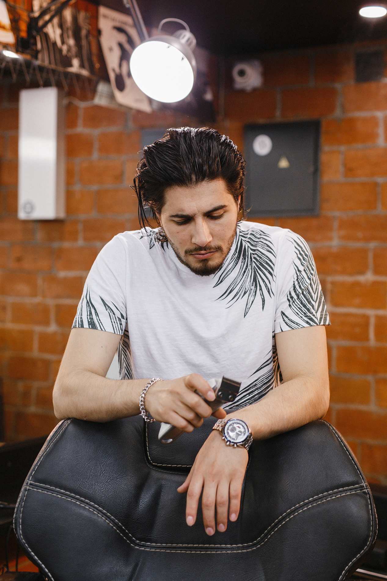 Создание контента для барбершопа Big Bro. Фотограф Дмитрий Молчанов | Фотограф Пермь | Фотограф