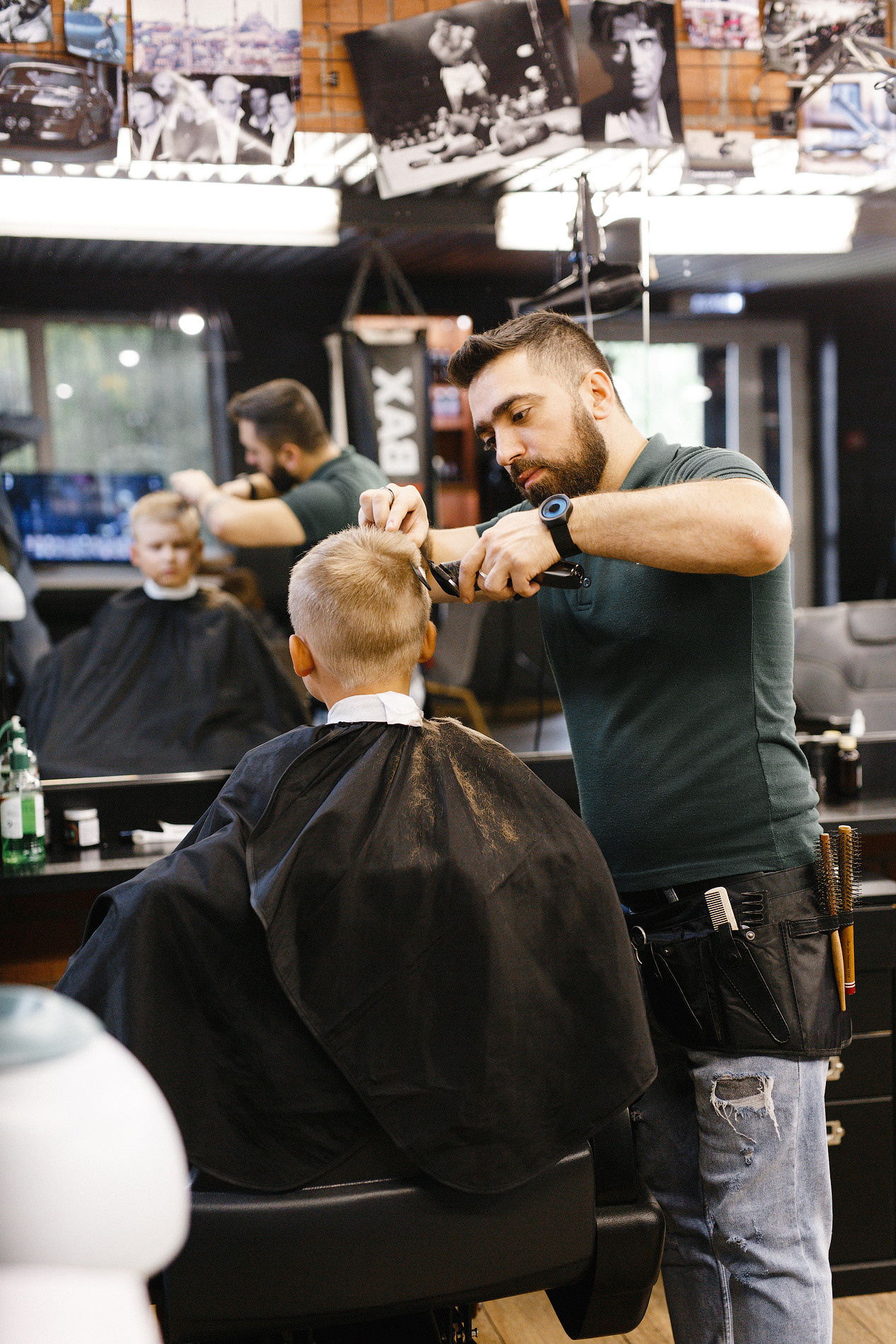 Создание контента для барбершопа Big Bro. Фотограф Дмитрий Молчанов | Фотограф Пермь | Фотограф