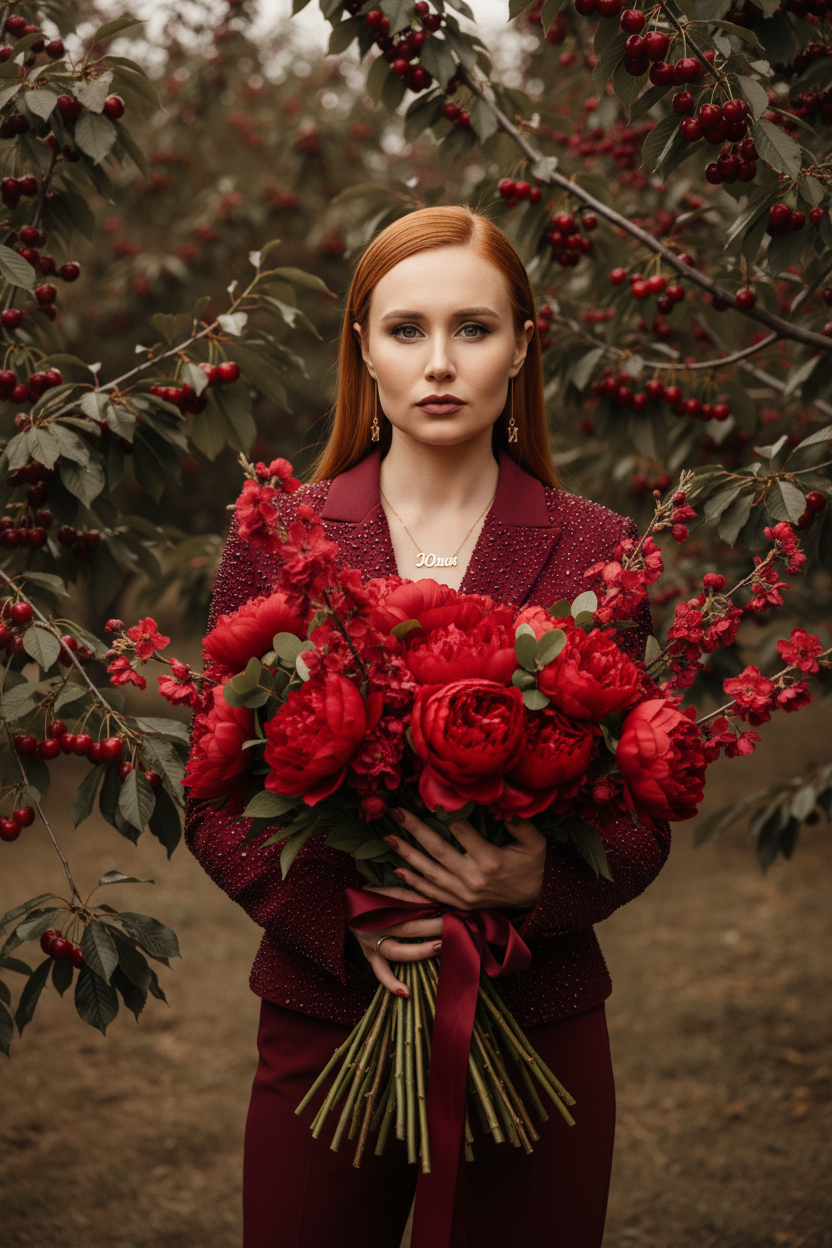 FIN Вишневый сад. Шаблоны и дизайны выпускных альбомов и фотокниг