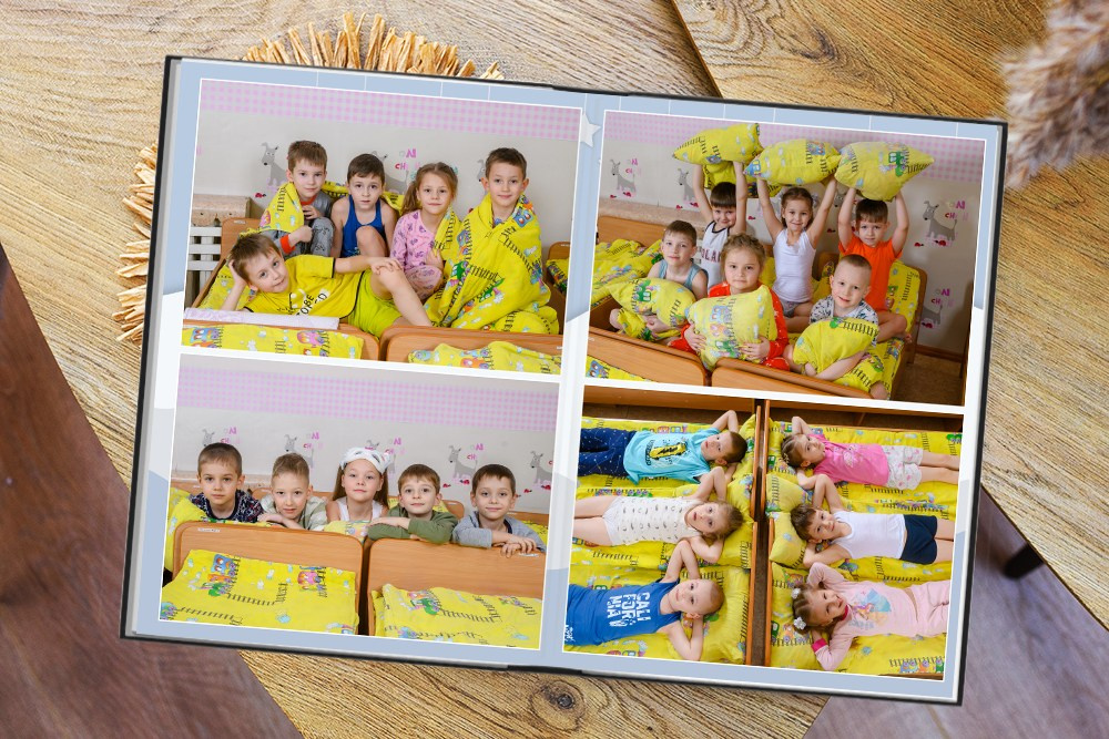 Выпускной альбом для детского сада. Студия выпускных альбомов Ольги Галкиной. Томск