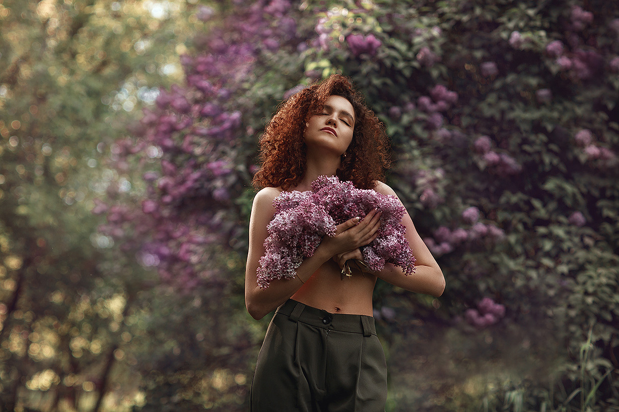 Женский портрет. Будуарный и женский портретный фотограф Москва
