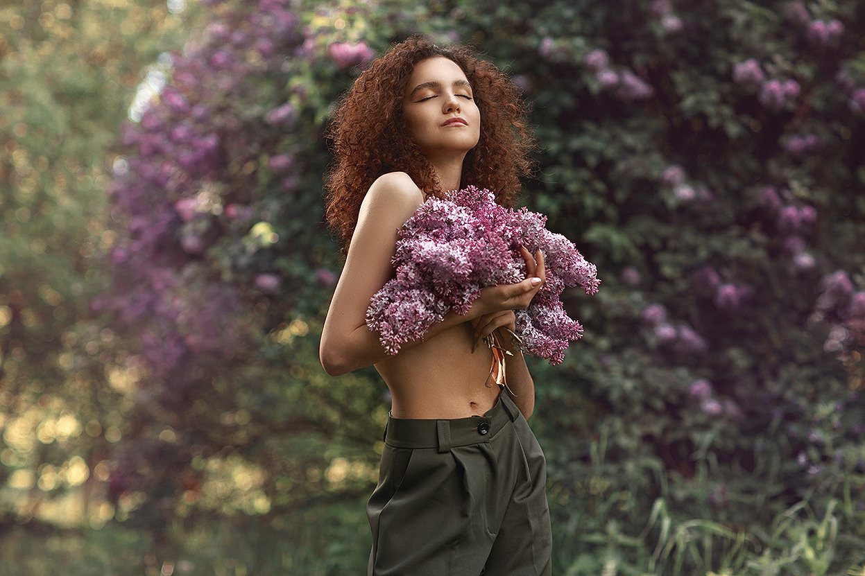 Женский портрет. Будуарный и женский портретный фотограф Москва