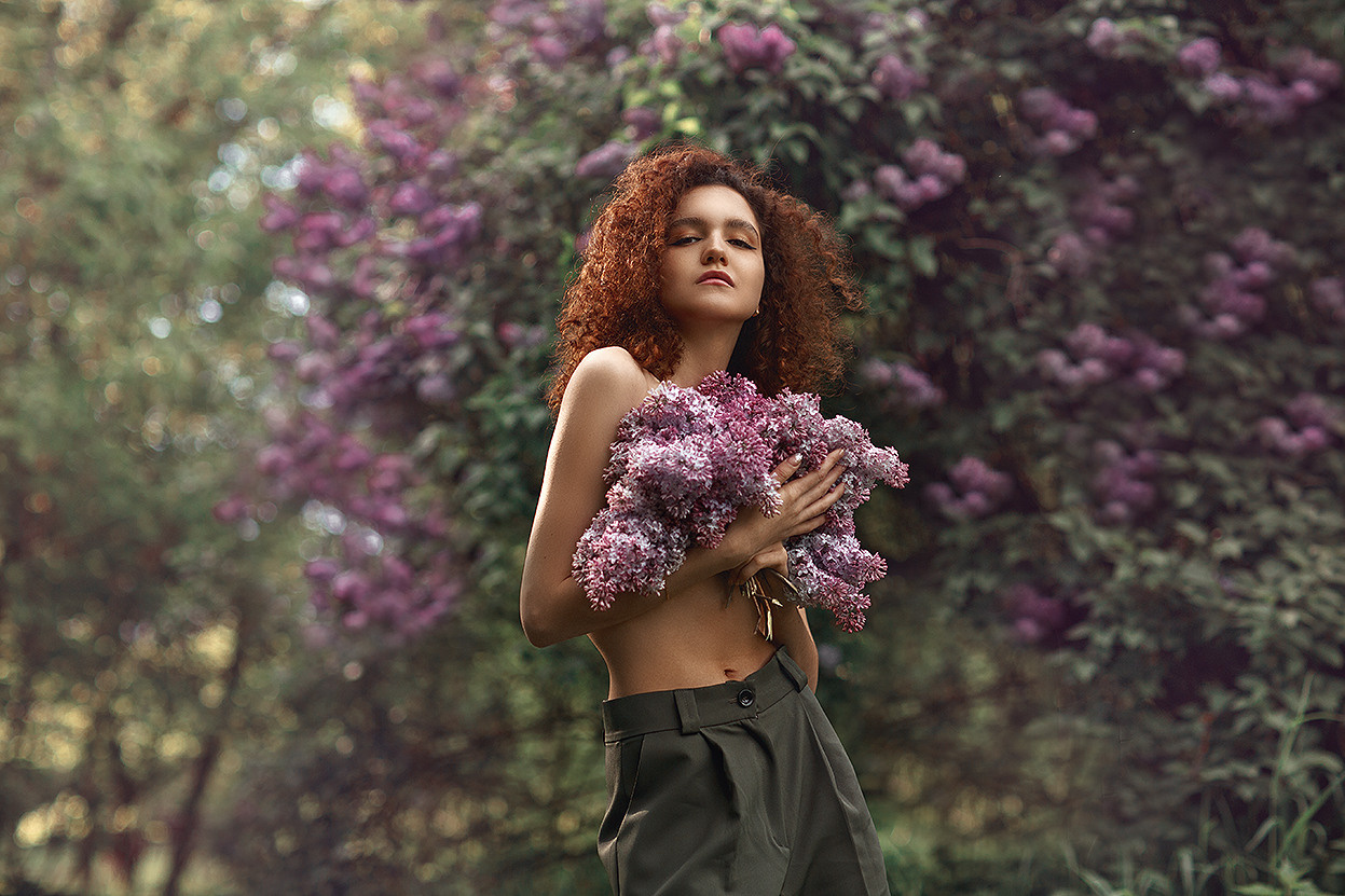 Женский портрет. Будуарный и женский портретный фотограф Москва
