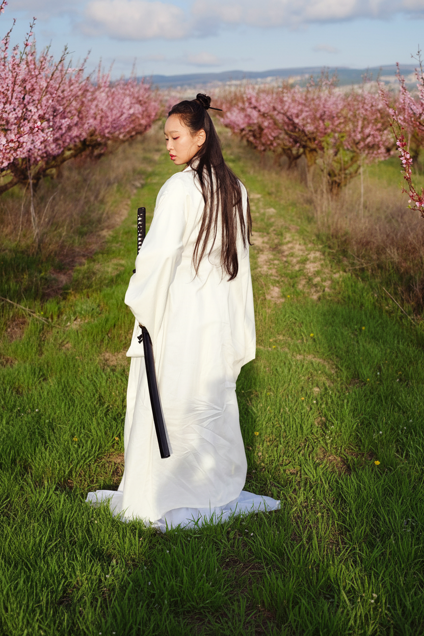 Фото в цветущих персиковых садах. Профессиональная фотосъемка в Крыму. Натуральные эмоции и живые кадры. Забронируйте дату прямо сейчас!