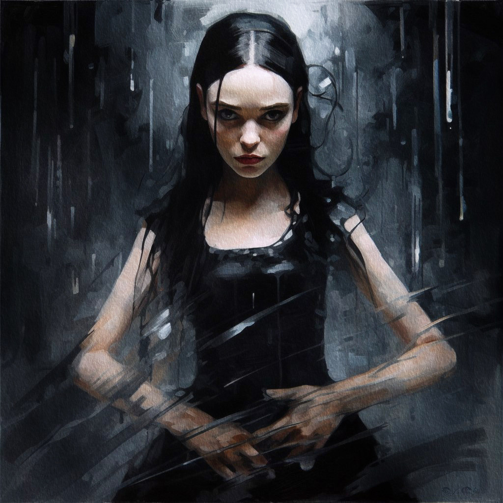 Wednesday Addams. Фотостудия в центре Санкт-Петербурга, портретная и тематическая съемка