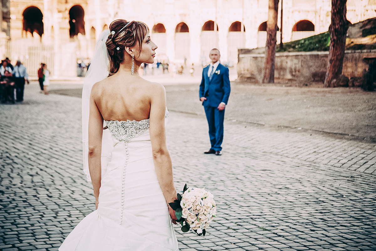 Игорь и Светлана. Рим. Фотограф Дмитрий Щекочихин