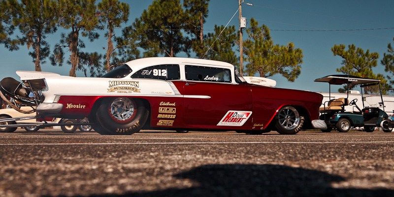 DrugRacing на автомобилях выпущенных до 1975 г. США, Флорида, 2010. Фотограф Василий Буланов