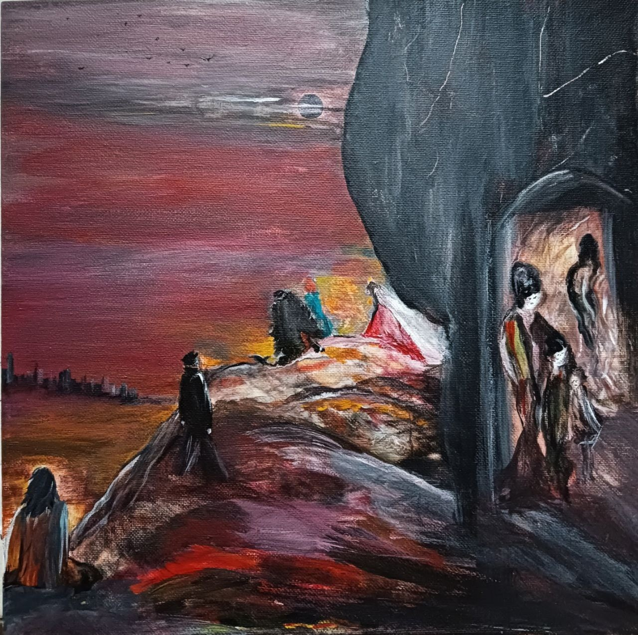 Картины и иллюстрации. May the numbers guide us