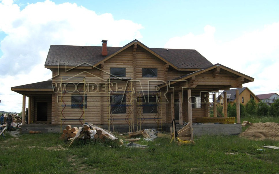 «Сергеевка» 364 кв. м. Проекты деревянных домов