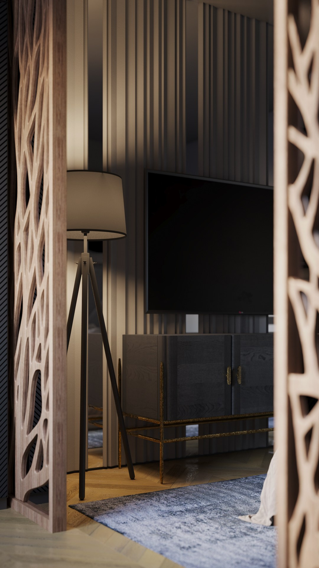 Г. Москва | dark. Лазарева Алёна — 3D визуализатор интерьеров