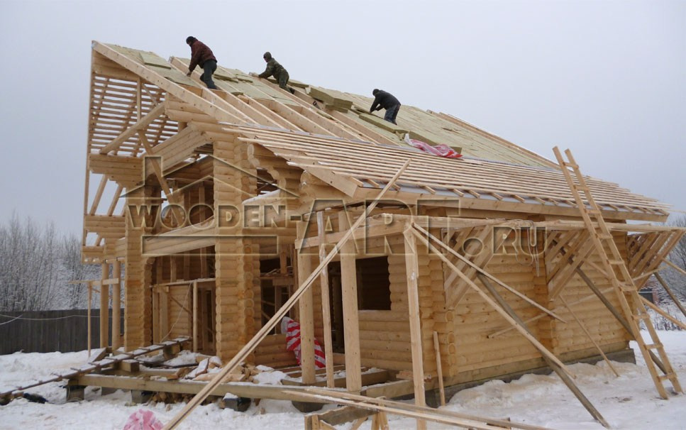 «Парус» 255 кв. м. Проекты деревянных домов