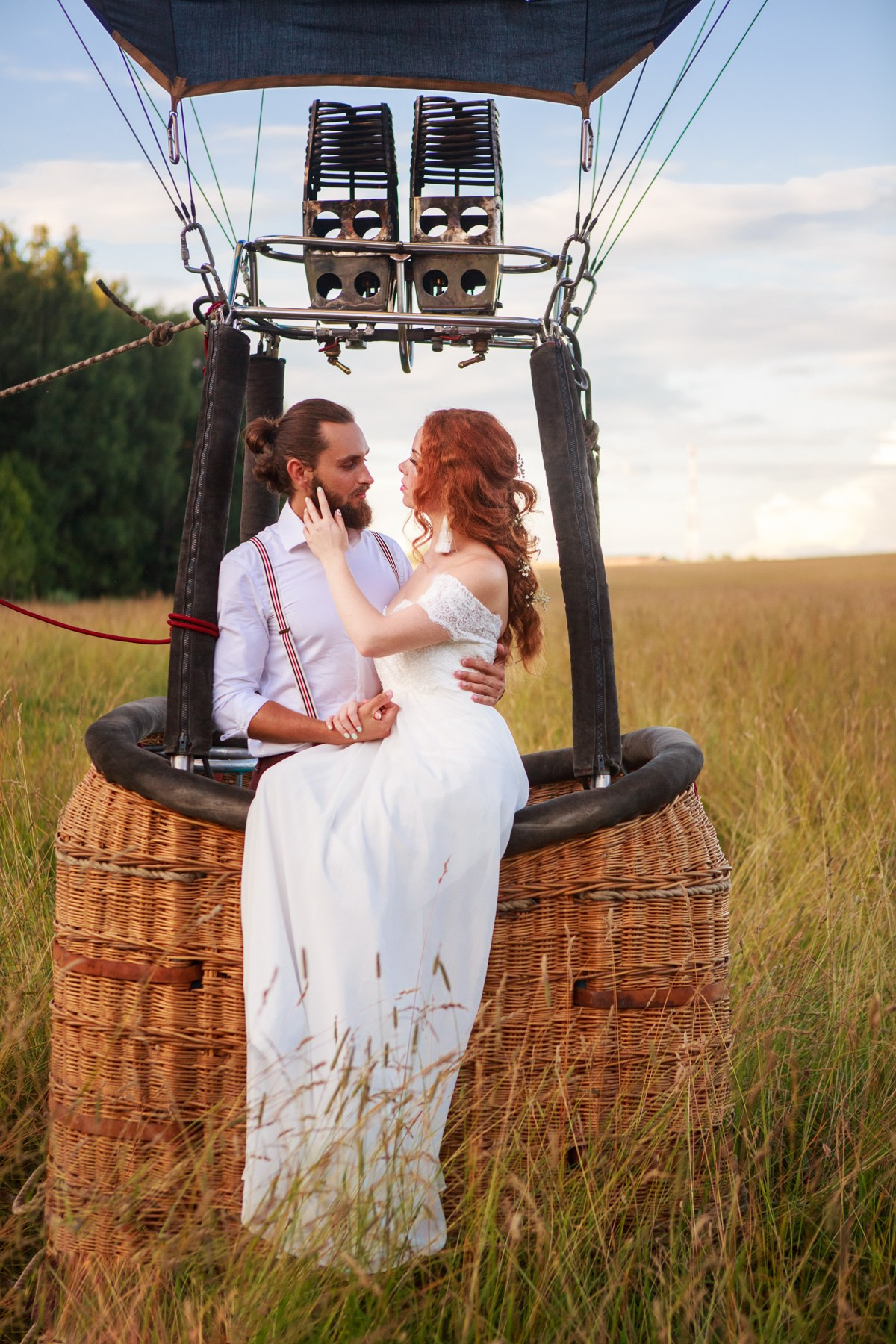 На большом воздушном шаре. Семейный и детский фотограф в Москве Мария Быкова