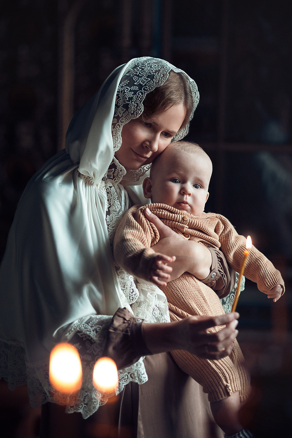 Крещение Максима. Семейный фотограф Москва/Домодедово, Сандалова Елена