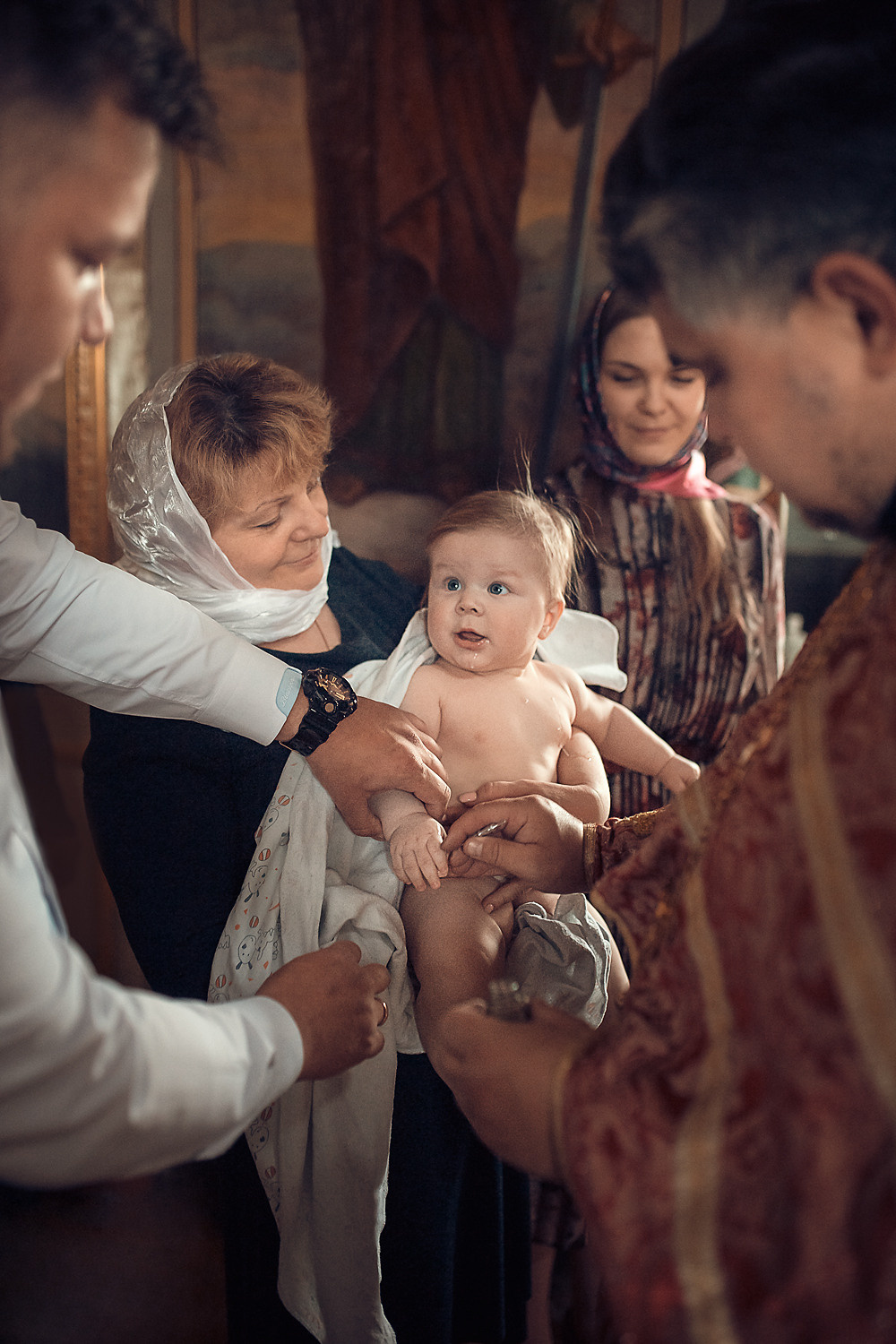Крещение Марка. Семейный фотограф Москва/Домодедово, Сандалова Елена