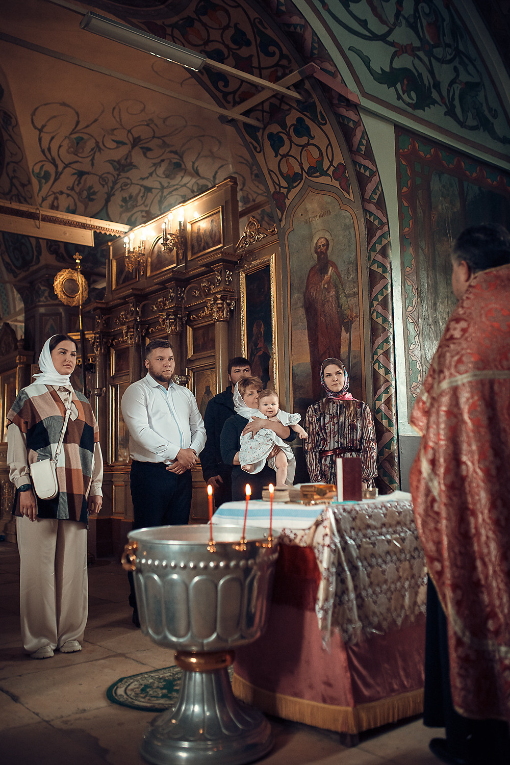 Крещение Марка. Семейный фотограф Москва/Домодедово, Сандалова Елена