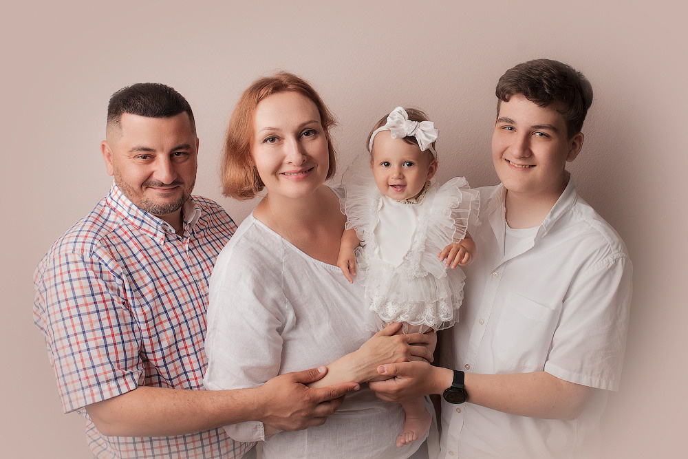 Полиночка, 1 годик. Фотограф новорожденных в Новокузнецке Анна Горошникова